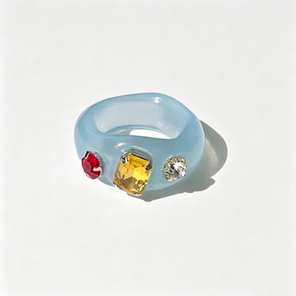 Chunky Gem Ring
