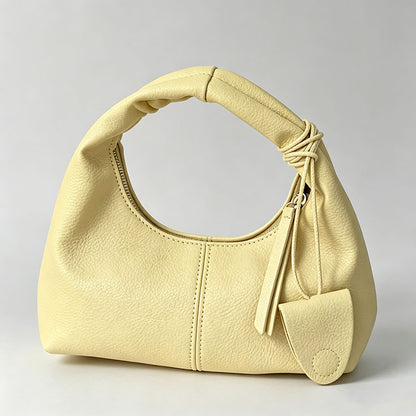 Round Handle Pouch Handbag