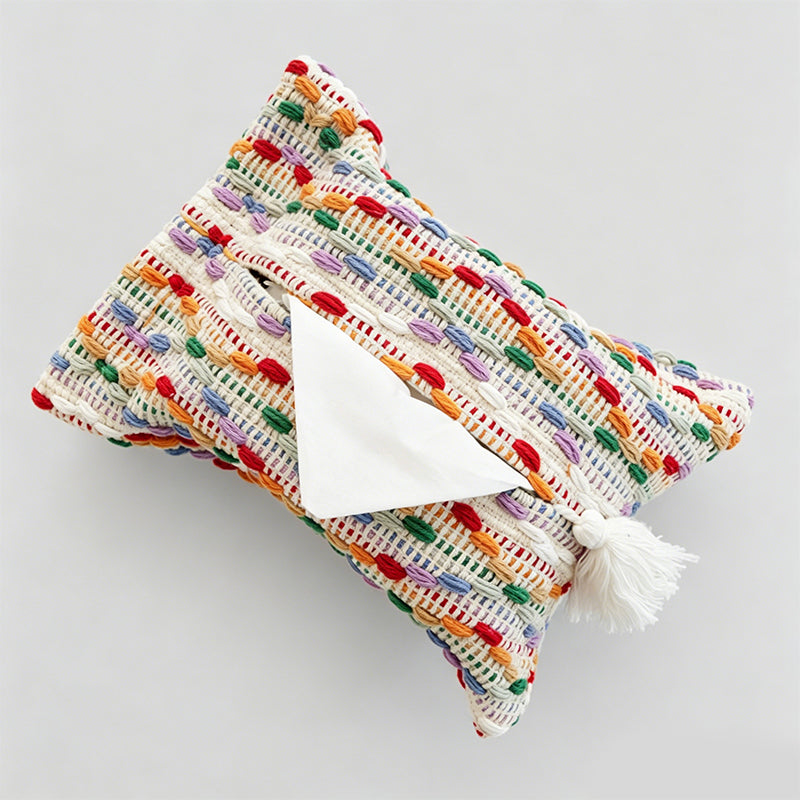 Nordic Woven Cotton Tissue Storage Box