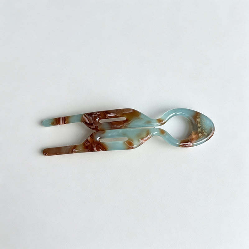 U‑Shape Acetate Hair Fork Pin