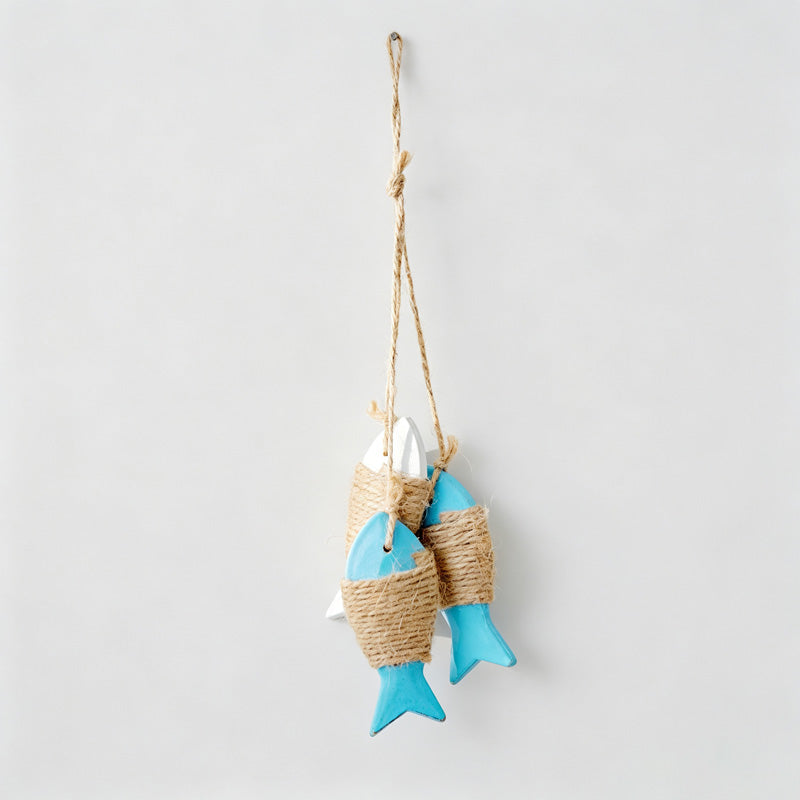 Wooden Fish Hanging Wall Ornament