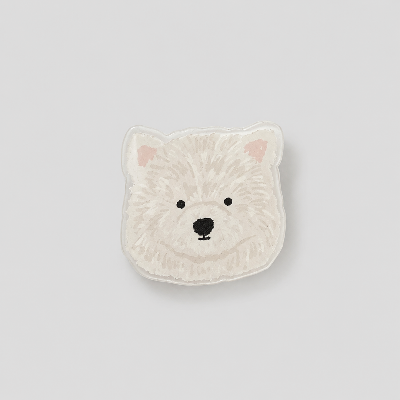 Dog Head Pattern Paper Clip