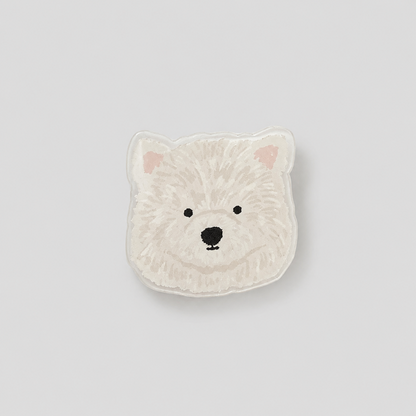 Dog Head Pattern Paper Clip