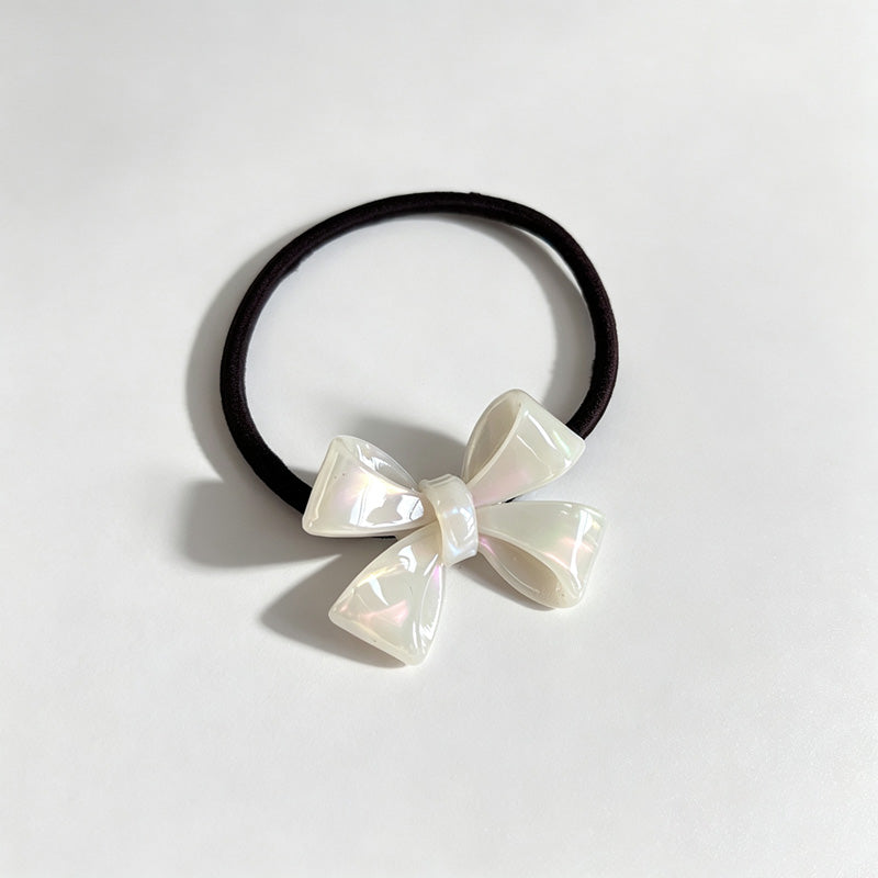 Acetate Bow Hair Elastic Hair Tie