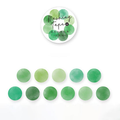 Die‑Cut Dot Washi Tape Roll