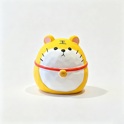 Resin Chinese Zodiac Round Figurine