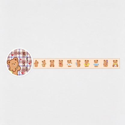 Die‑Cut Washi Tape Small Pattern Stickers