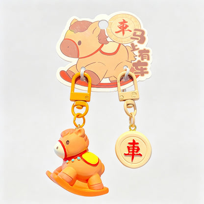 Magnetic 2‑Piece Cat Keychain Set