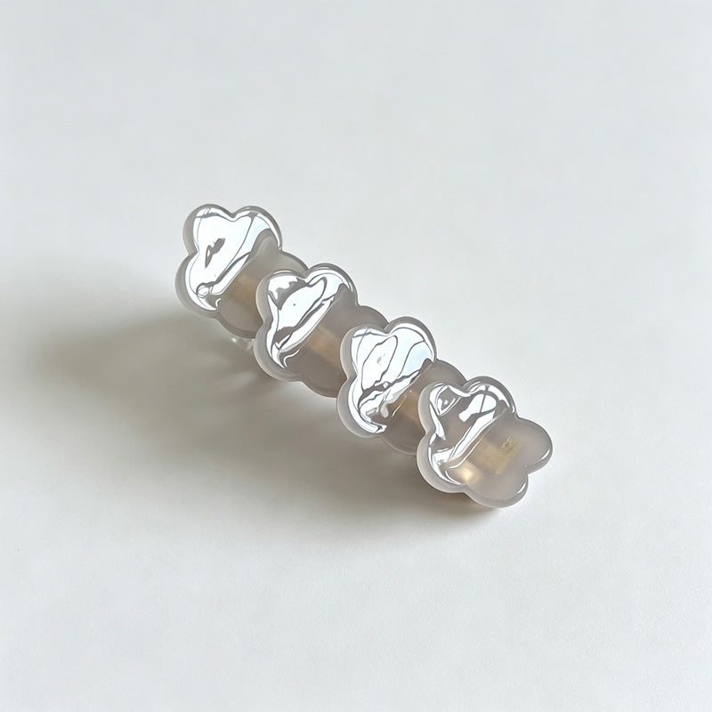 Flower‑Shaped Duckbill Hair Clips