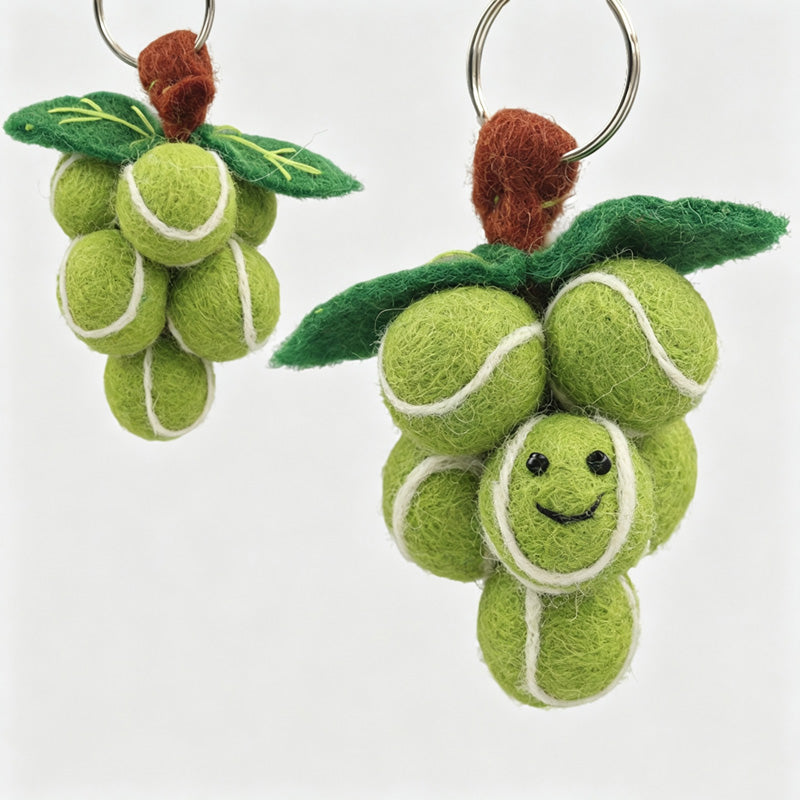 Crochet Fruit Keychain