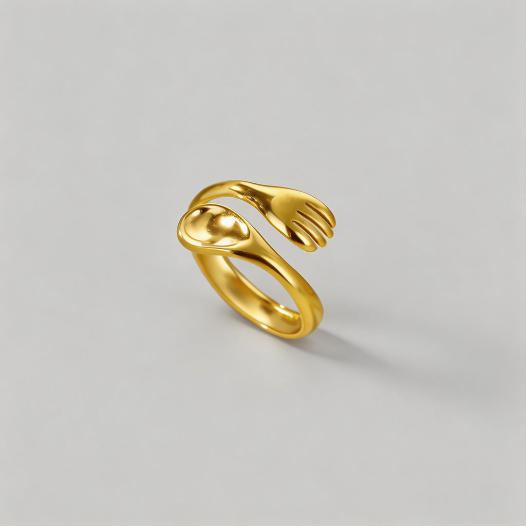 Cute Spoon Fork Open Ring - Shopdayla Wholesale - #0034
