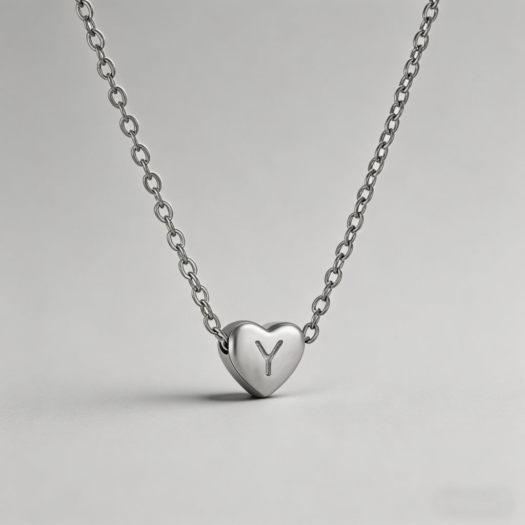 Personalized 3D Heart Initial - Shopdayla Wholesale - #9106