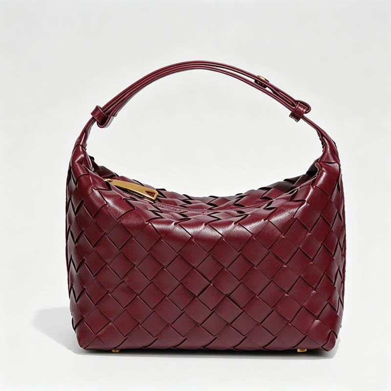 Simple Dumpling‑Shaped Hobo ba - Shopdayla Wholesale - #7058