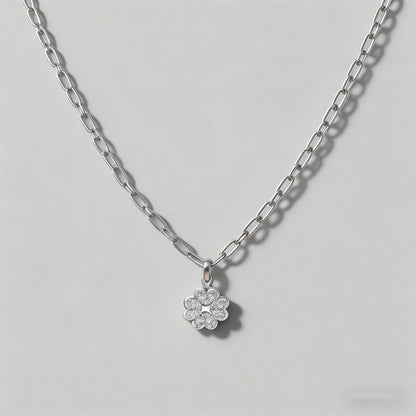 Crystal Clover Charm Paperclip - Shopdayla Wholesale - #4818