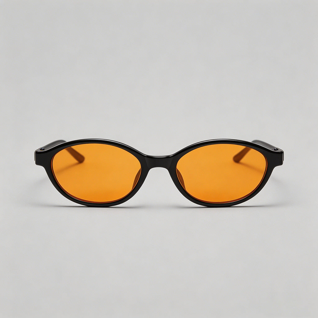 Retro Small Oval Sunglasses - Shopdayla Wholesale - #1794