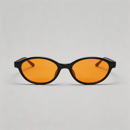 Retro Small Oval Sunglasses - Shopdayla Wholesale - #1794