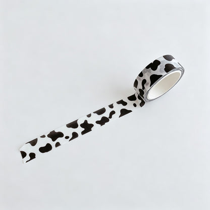 Leopard‑Cow Print Washi Tape