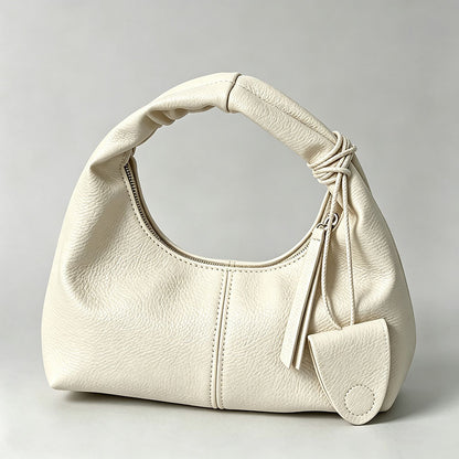 Round Handle Pouch Handbag