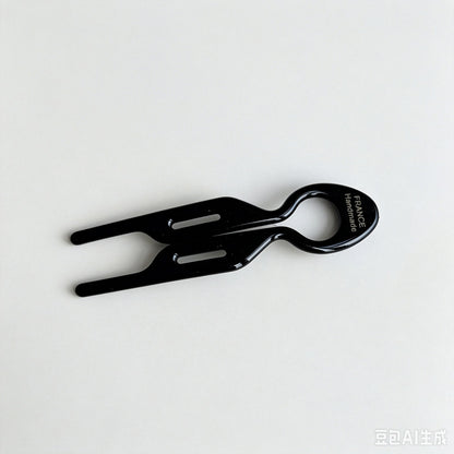 U‑Shape Acetate Hair Fork Pin