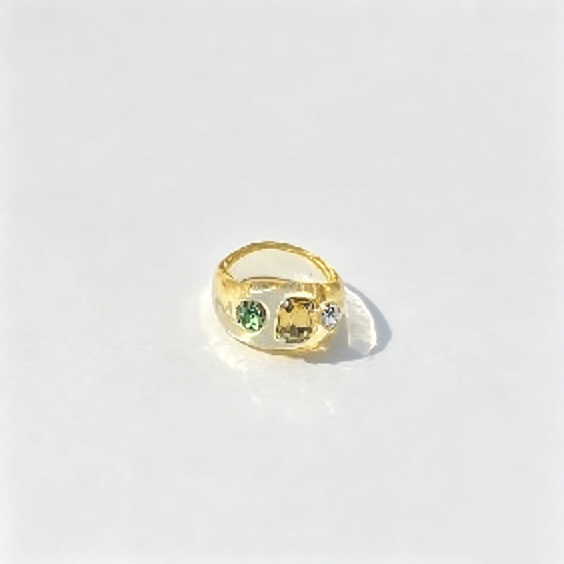 Chunky Gem Ring