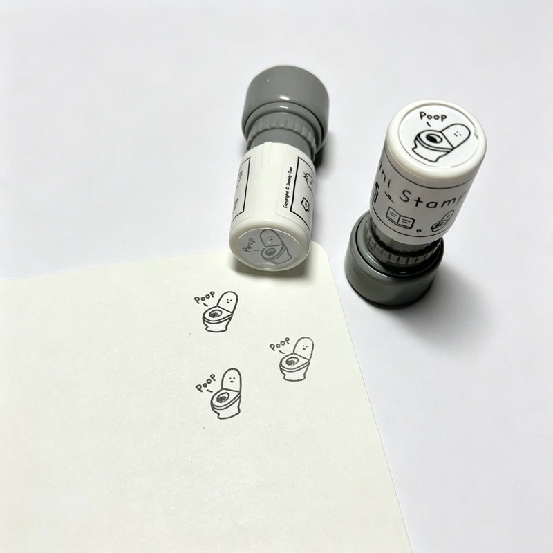 Mini Cat Self‑Inking Round Stamp