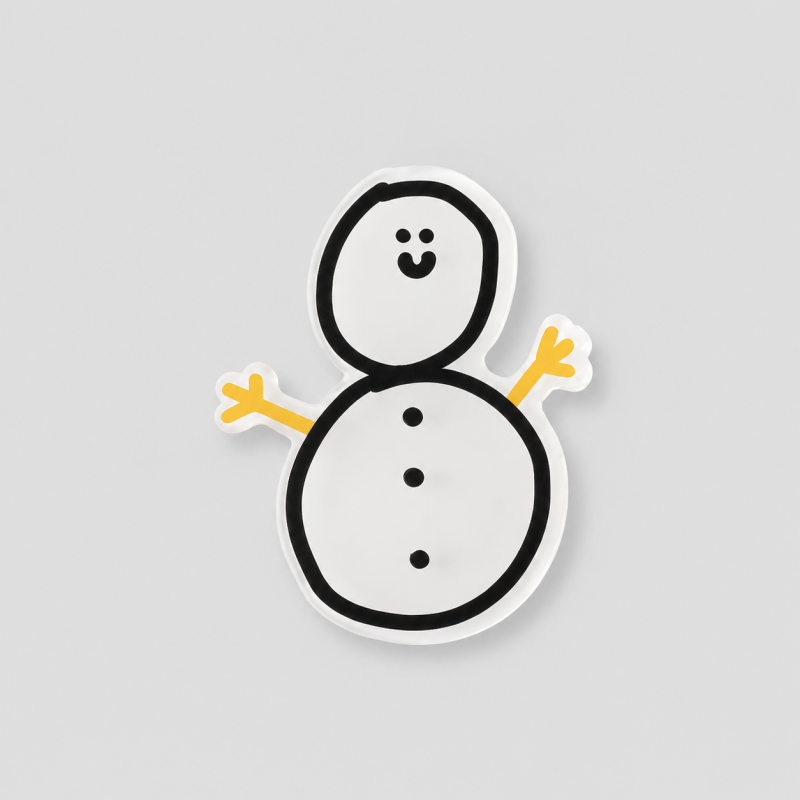 Printed Acrylic Fridge Magnet