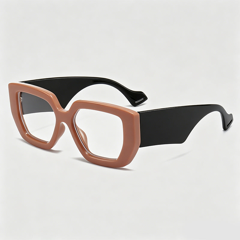Thick Bold Square Vintage Glasses