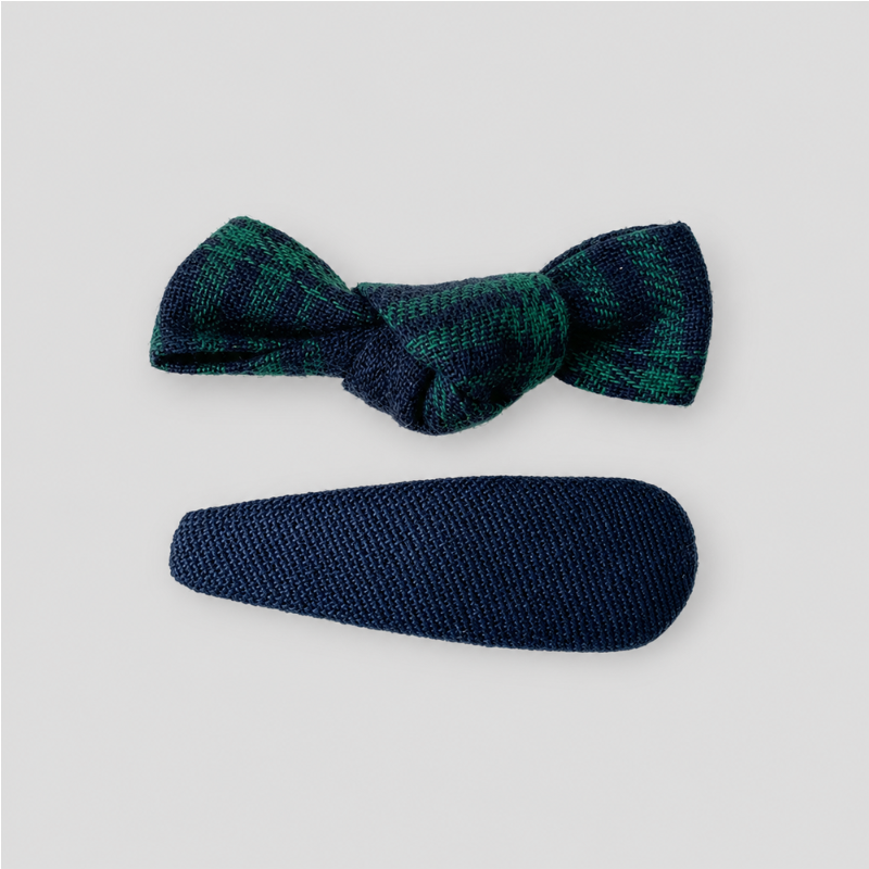 Mixed Bow Hair Clip Set
