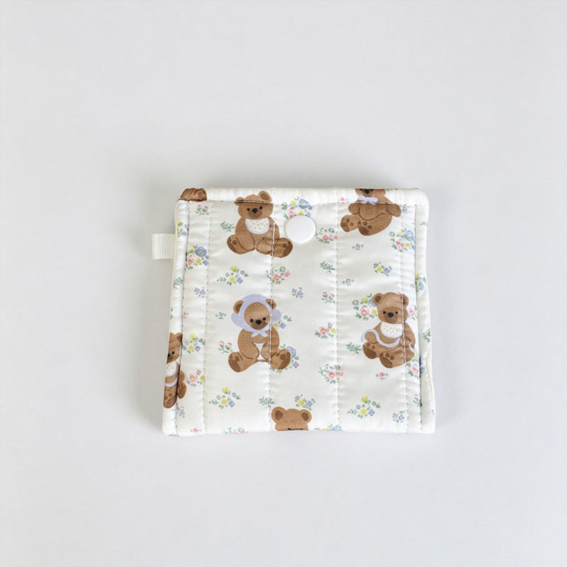 Printed Square Storage Pouch