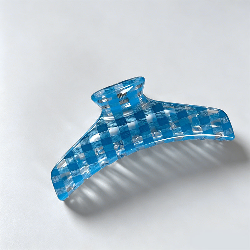 Refined Transparent Blue Plaid - Shopdayla Wholesale - #5330