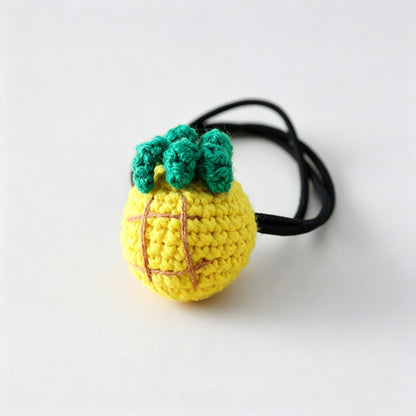 Crochet Fruit Hair Ties