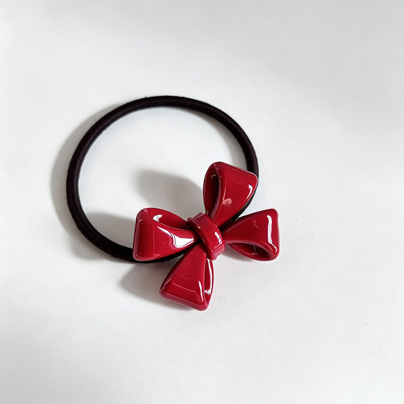 Acetate Bow Hair Elastic Hair Tie