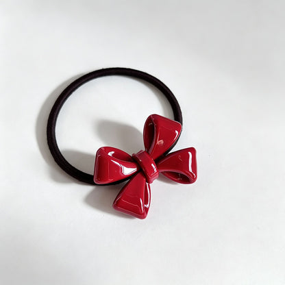 Acetate Bow Hair Elastic Hair Tie