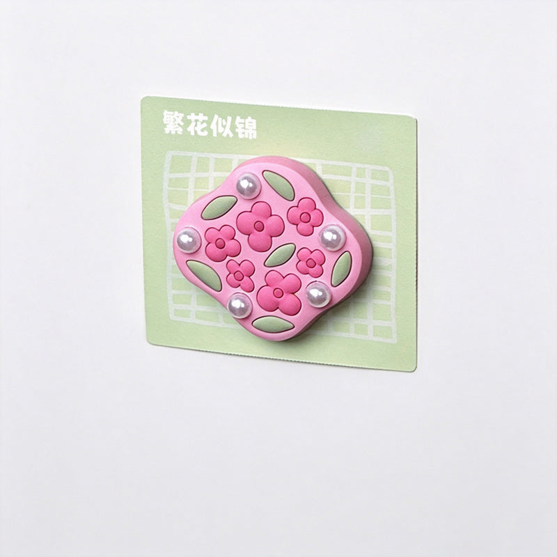 Faux Pearl PVC Fridge Magnet