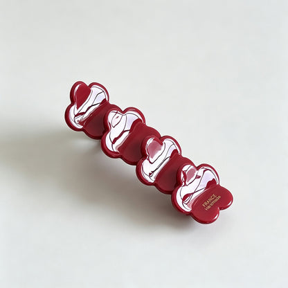 Flower‑Shaped Duckbill Hair Clips