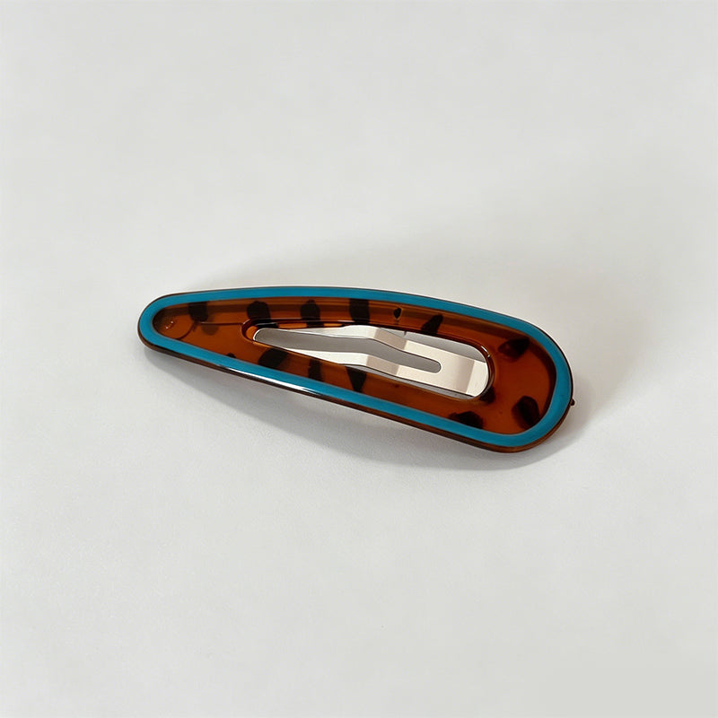Bold Contrast Leopard Pattern Wave Daily BB Clip