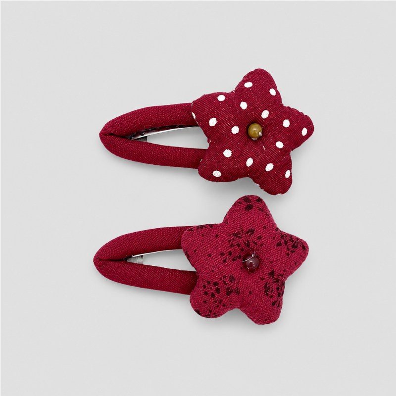 Red Fruit Shape Hair Clip