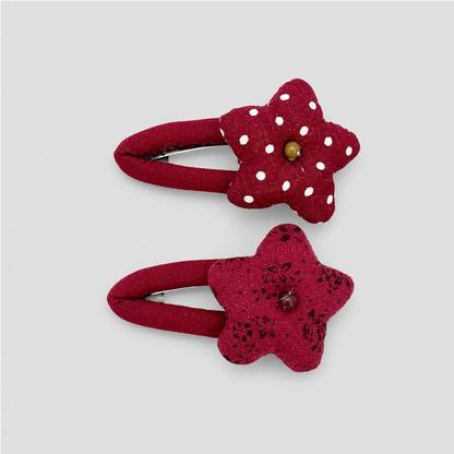 Red Fruit Shape Hair Clip