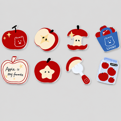 Fruit Printed Acrylic Fridge Magnet