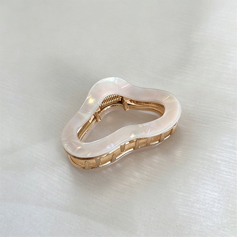 Elegant Pearl Apricot Geometri - Shopdayla Wholesale - #1618
