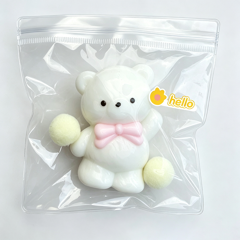 Green Grape Squeeze Toy Charm