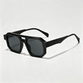 Double Bridge Irregular Hexagon Y2K Pilot Sunglasses