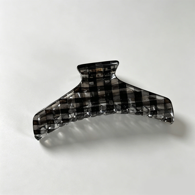 Refined Transparent Black Plai - Shopdayla Wholesale - #7410