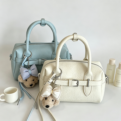 Pillow Shape Crossbody Handle Bag