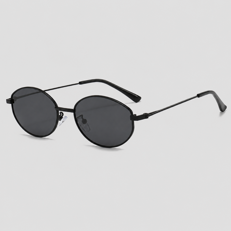 Retro Round Metal Frame Sungla - Shopdayla Wholesale - #1010