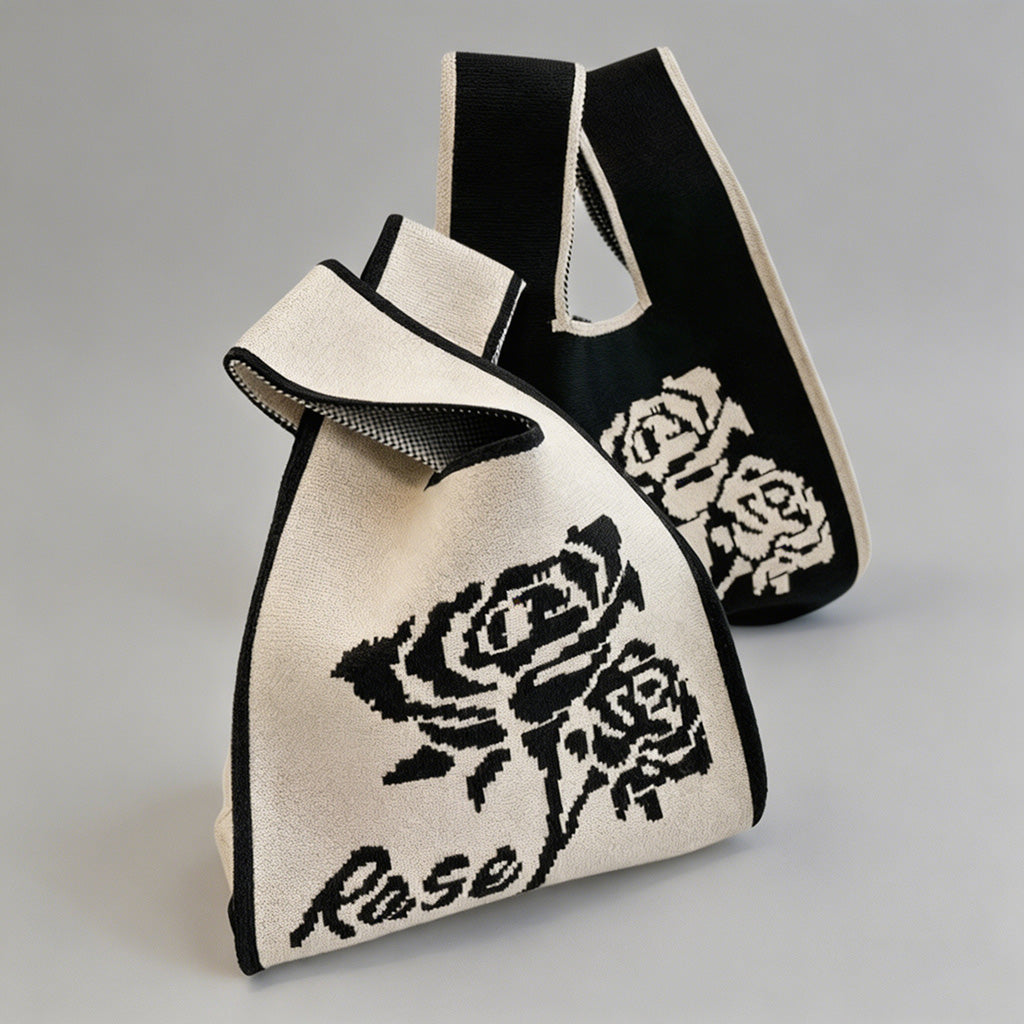 Cute Knit Tote Bag - Shopdayla Wholesale - #0770