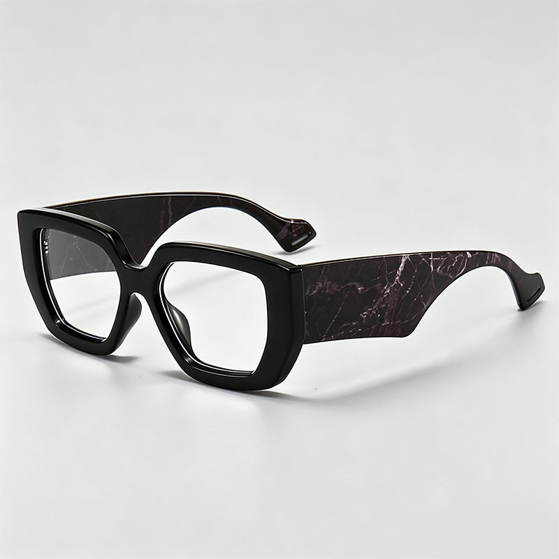 Thick Bold Square Vintage Glasses
