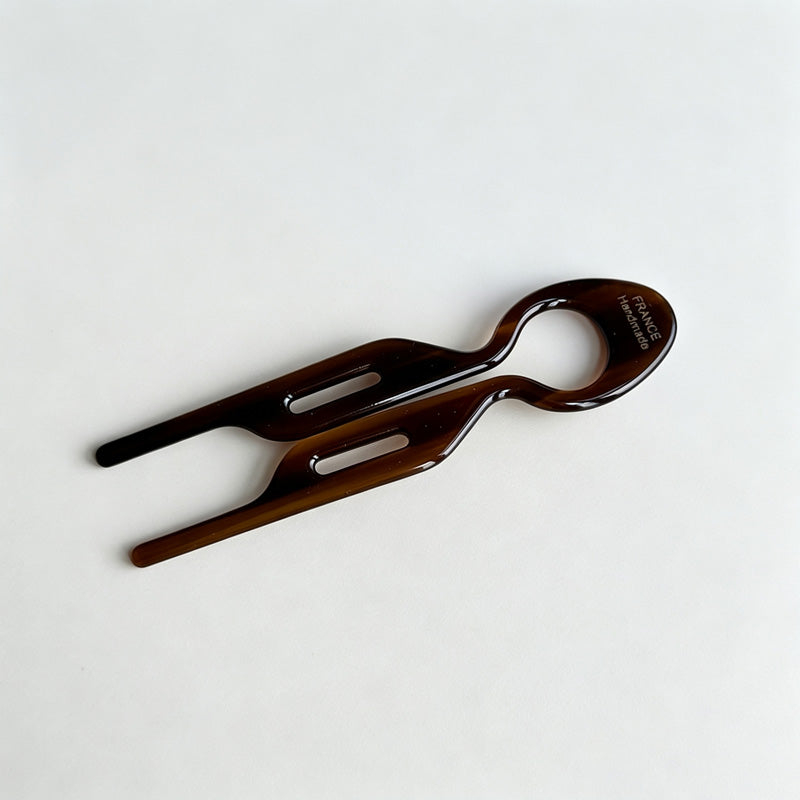 U‑Shape Acetate Hair Fork Pin