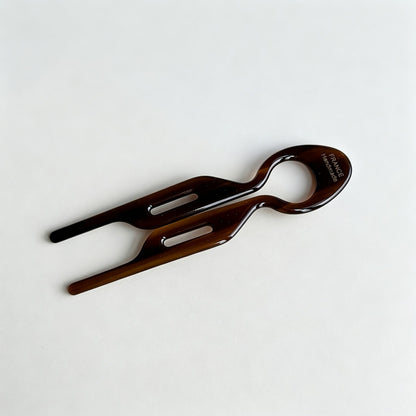 U‑Shape Acetate Hair Fork Pin