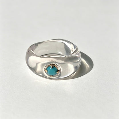 Chunky Gem Ring
